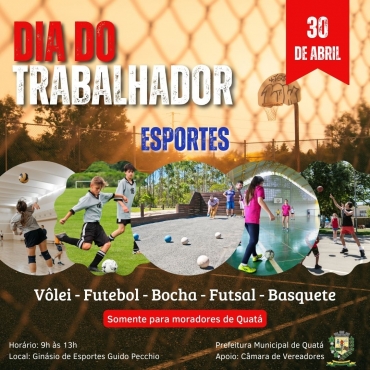 Foto 6: Festa em comemoração ao Dia do Trabalhador