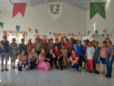 Notícia Festa Junina do Grupo de Convivência do Idoso da Asa Branca