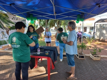 Foto 7: Doação de Mudas 