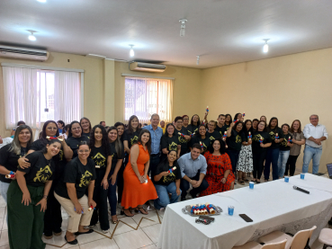 Foto 35: Agentes de Quatá participam da Cerimônia de Conclusão  dos Cursos Técnicos do Programa Saúde com Agente