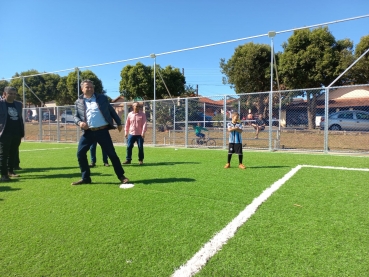 Foto 74: Inauguração da Areninha