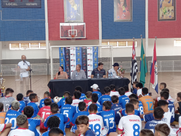 Foto 16: Lançamento do Projeto Centro de Formação Esportiva