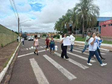 Foto 7: Quatá realiza atividades em prol da Campanha de Conscientização a Saúde Mental