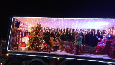 Foto 25: Carreata de Natal com as Carretas da Hengel