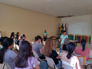 Foto 3: Formação para os Professores do Ensino Fundamental