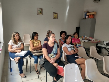 Foto 1: Formação para os Professores do Ensino Fundamental