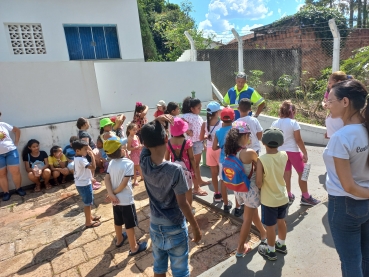 Foto 10: Dia Mundial da Água: Crianças visitam Poço de Captação de Água e Reservatório da Sabesp 
