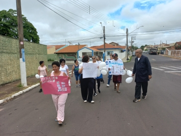 Foto 2: Quatá realiza atividades em prol da Campanha de Conscientização a Saúde Mental