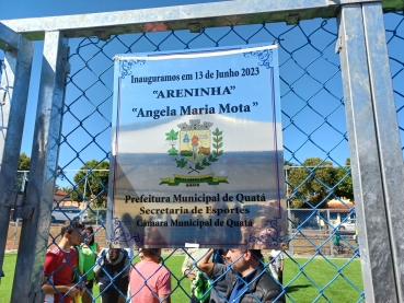 Foto 62: Inauguração da Areninha