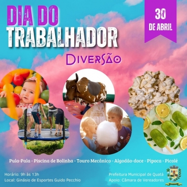Foto 5: Festa em comemoração ao Dia do Trabalhador