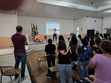 Foto 38: Neurociência é tema de palestra do 1º Seminário de 2023 realizado pela Educação