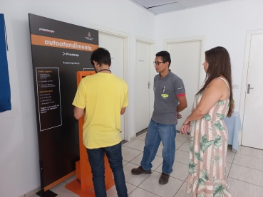 Foto 13: Prefeitura de Quatá inaugura Totem de Autoatendimento do PoupaTempo