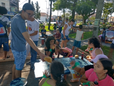 Foto 1: Centro Comunitário e PSF IV promovem ação contra a Dengue 