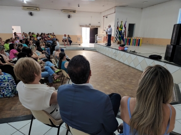 Foto 19: Neurociência é tema de palestra do 1º Seminário de 2023 realizado pela Educação