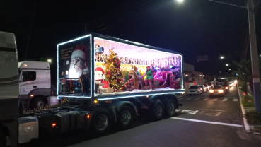 Foto 30: Carreata de Natal com as Carretas da Hengel