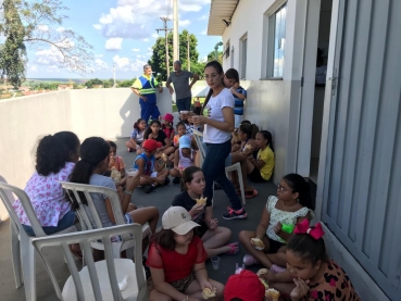 Foto 13: Dia Mundial da Água: Crianças visitam Poço de Captação de Água e Reservatório da Sabesp 