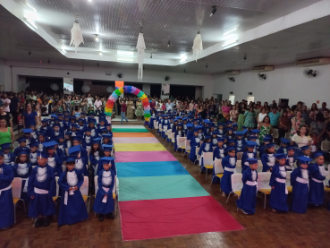 Foto 11: Cerimônia de Graduação dos alunos de Educação Infantil do ano de 2023 