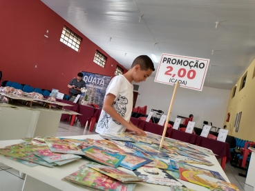 Foto 22: Feira do Livro em Quatá: foram 05 dias de exposição
