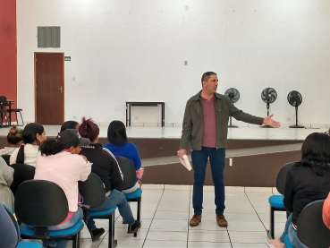 Foto 1: Palestra sobre Segurança no Trabalho