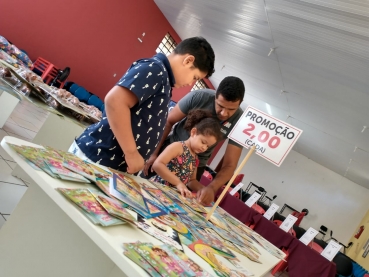 Foto 14: Feira do Livro em Quatá: foram 05 dias de exposição