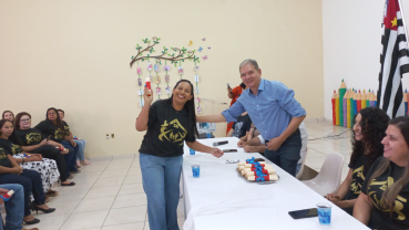 Foto 12: Agentes de Quatá participam da Cerimônia de Conclusão  dos Cursos Técnicos do Programa Saúde com Agente