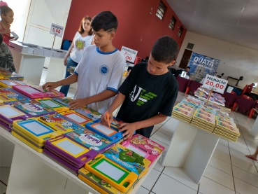 Foto 2: Feira do Livro em Quatá: foram 05 dias de exposição