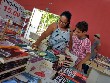 Foto 12: Feira do Livro em Quatá: foram 05 dias de exposição