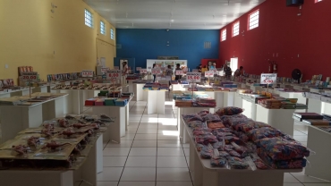 Foto 1: Feira do Livro em Quatá: foram 05 dias de exposição