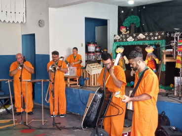 Foto 8: Projeto Banda de Lata em Quatá: Arte, música, cultura e sonhos