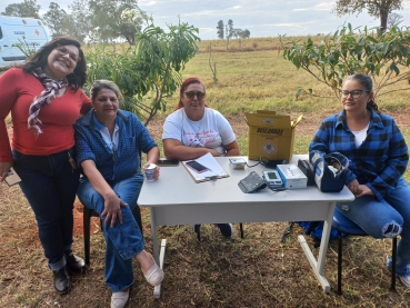 Foto 3: Arraiá na Roça promove Ações da Saúde na Estância Águia Dourada