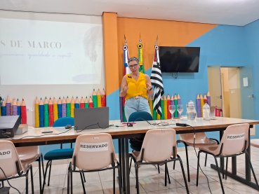 Foto 4: Projetos Espaço Amigo, Proaq e Guri promovem Encontro em comemoração ao Dia das Mulheres