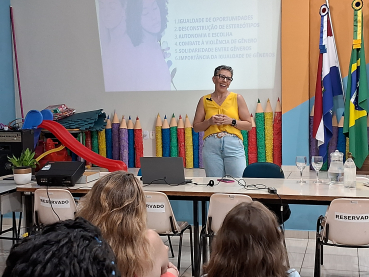 Foto 9: Projetos Espaço Amigo, Proaq e Guri promovem Encontro em comemoração ao Dia das Mulheres