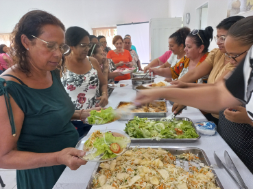Foto 3: Um almoço especial