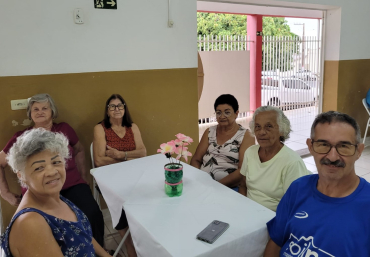 Foto 44: Café da Tarde especial celebra o Mês da Mulher com o Grupo da Melhor Idade