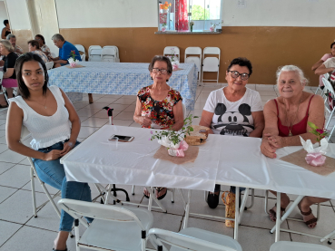 Foto 58: Chá da tarde em homenagem as MÃES da Terceira Idade