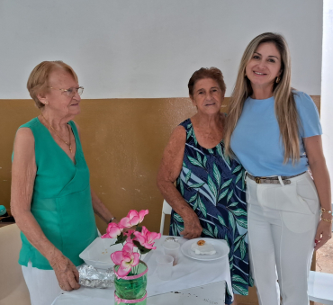 Foto 14: Café da Tarde especial celebra o Mês da Mulher com o Grupo da Melhor Idade