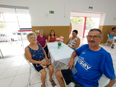 Foto 28: Café da Tarde especial celebra o Mês da Mulher com o Grupo da Melhor Idade