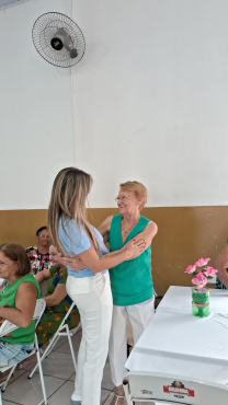 Foto 5: Café da Tarde especial celebra o Mês da Mulher com o Grupo da Melhor Idade