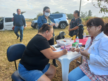 Foto 2: Arraiá na Roça promove Ações da Saúde na Estância Águia Dourada