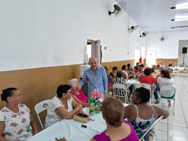 Foto 6: Café da Tarde especial celebra o Mês da Mulher com o Grupo da Melhor Idade