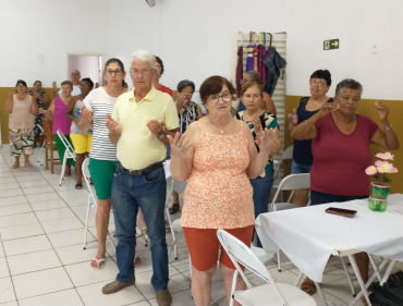 Foto 29: Café da Tarde especial celebra o Mês da Mulher com o Grupo da Melhor Idade