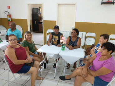 Foto 21: Café da Tarde especial celebra o Mês da Mulher com o Grupo da Melhor Idade