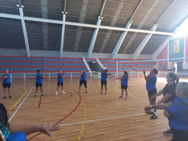 Foto 2: Amistoso Vôlei Adaptado