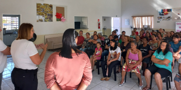 Foto 15: Ação da Secretaria de Agricultura no Centro Comunitário