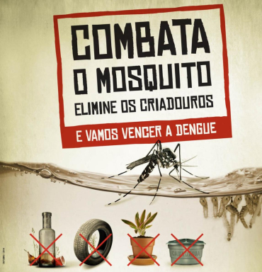 Notícia CAMPANHA CONTRA A DENGUE!  ELIMINE OS CRIADOUROS.