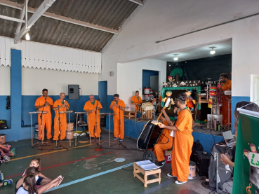 Foto 19: Projeto Banda de Lata em Quatá: Arte, música, cultura e sonhos