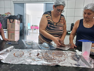 Foto 41: Oficina de Fabricação de Ovos de Páscoa