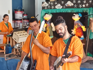 Foto 7: Projeto Banda de Lata em Quatá: Arte, música, cultura e sonhos