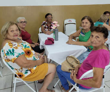 Foto 51: Café da Tarde especial celebra o Mês da Mulher com o Grupo da Melhor Idade