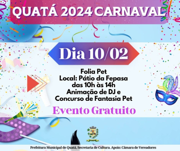 Foto 1: CARNAVAL: A diversão é aqui!